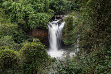 THAILAND NAKHON RATCHASIMA KHAO YAI NATIONALPARK HAEW SUWAT WATERFALL © flu4022