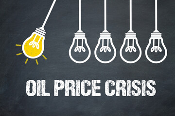 Fototapeta premium Oil Price Crisis 