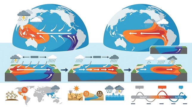 Scientific explanation of el nino and la nina climate cycles