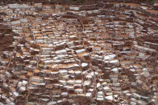 Ancient Salt Basins at Maras, Peru
