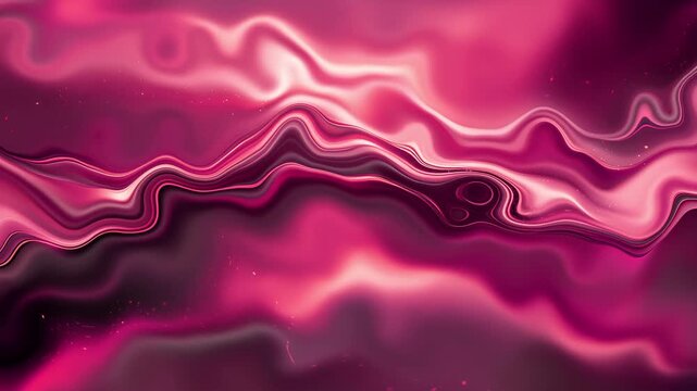Abstract flowing waves with smooth glowing lines and soft light creating a warm modern background animation