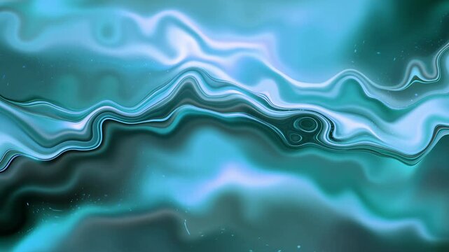 Abstract flowing waves with smooth glowing lines and soft light creating a warm modern background animation