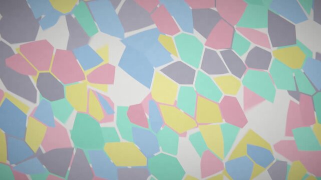 Terrazzo a Seamless Looping Abstract Motion Background Animation for Video and Visuals Mesmerizing