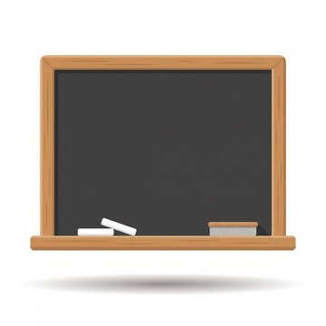 blackboard with chalk
