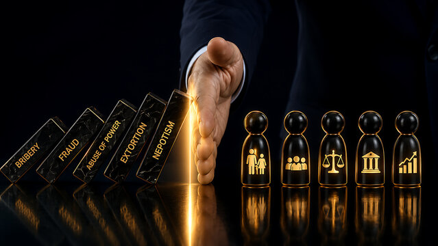 Business Leader Halts Falling Dominoes of Corruption and Crime to Protect Lawful Society