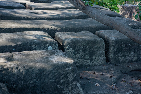 THAILAND NAKHON RATCHASIMA KHORAT GEO PARK SIKHIO STONE QUARRY SITE