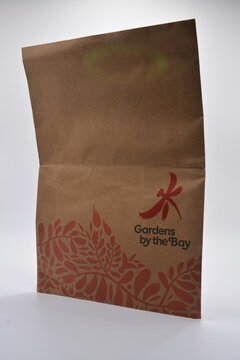 Gardens by the bay brown paper bag in Manila, Philippines
