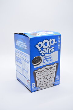 Kelloggs Pop-Tarts frosted cookies and creme flavor box in Manila, Philippines