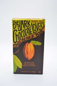 Trader joes the dark chocolate lovers bar in Manila, Philippines
