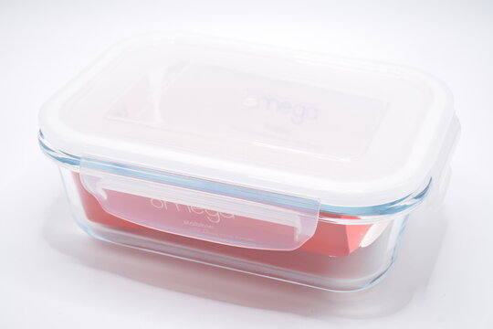 Omega houseware robbie rectangular glass food keeper in Manila, Philippines