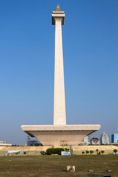 The National Monument (Monas) is an iconic landmark in Jakarta