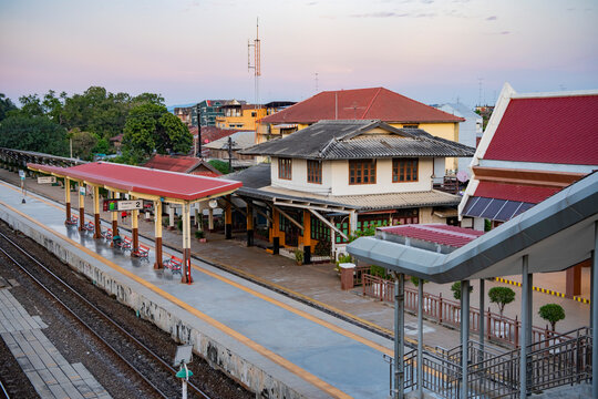 THAILAND NAKHON RATCHASIMA PAK CHONG OLD RAILWAY STATION