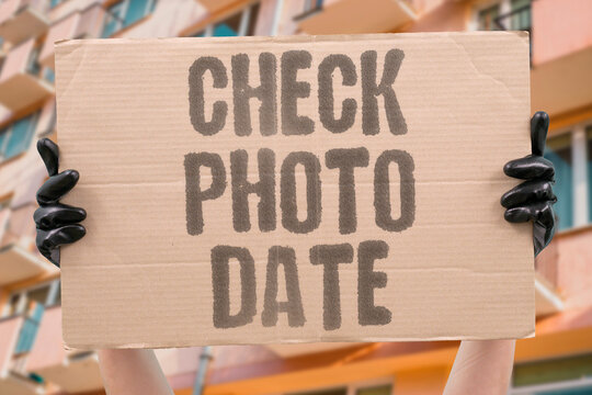 "Check Photo Date" Verify timestamps to detect out-of-context images. VERIFICATION. TIMESTAMP. CONTEXT. AUTHENTICITY. IMAGE.