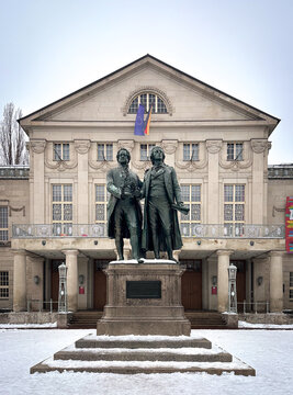 Goethe und Schiller, Weimar