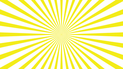 Fototapeta premium Abstract Radial Sunburst Background – Colorful Geometric Burst Rays Vector PatternFilm & Video
