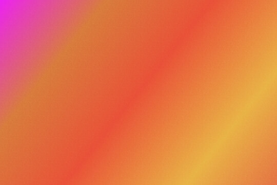 Abstract vibrant gradient background featuring smooth transitions of warm pink and golden yellow hues with grainy texture