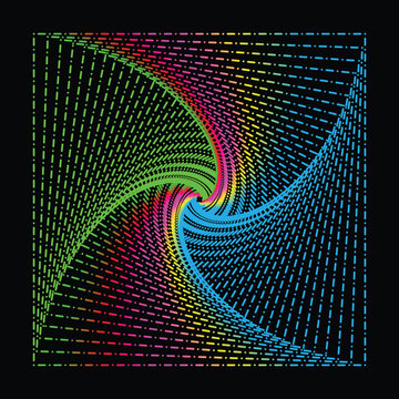 Squar pattern design