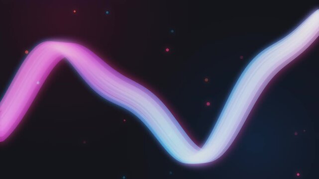 Modern abstract gradient flow background featuring smooth liquid ribbons and vibrant colorful motion for creative digital design projects