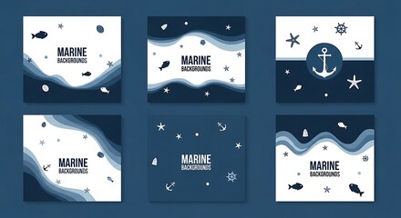Marine navigation compass with nautical elements. © Alpha