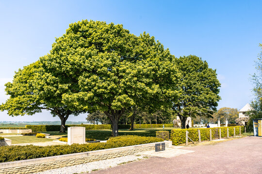 Canadian Military Cemetery in Cintheaux Normandy France preserves the legacy of the Battle of Normandy through remembrance honor and history.April 27, 2026, Normandy, France