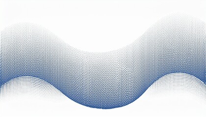 Fototapeta premium halftone wave pattern on a white background consisting of dotted vertical lines