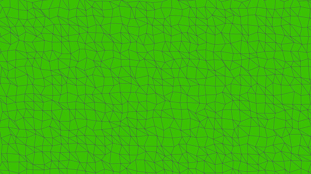 Abstract bright green background with fine black dashed texture, background
