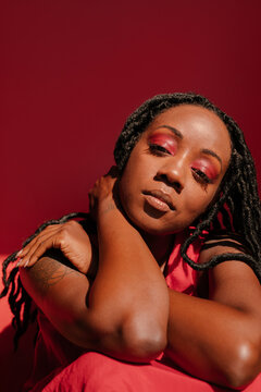 portrait of african american woman
