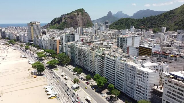 Drone footage Aerial view Rio de Janeiro | Brasil