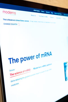 Moderna mrna research and drug development information