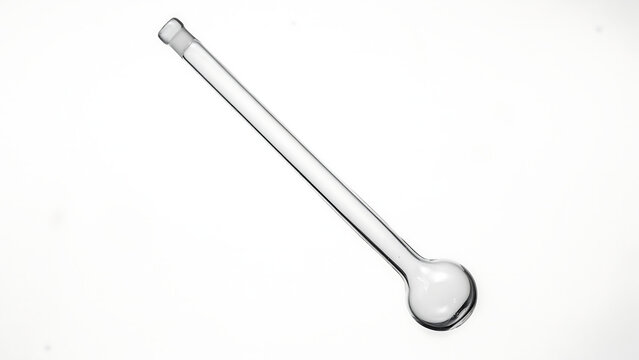 Transparent glass scientific pipette tool with laboratory chemistry transparent research equipment healthcare analysis medicine scientific experiment pharmacy instrument glassware