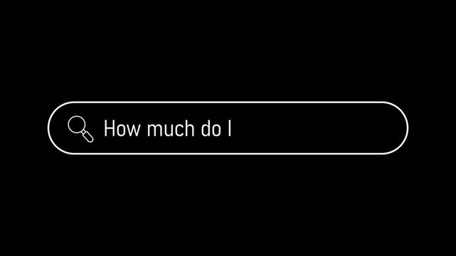 Typing How Much Do I Need to Retire Text Query into Search Box