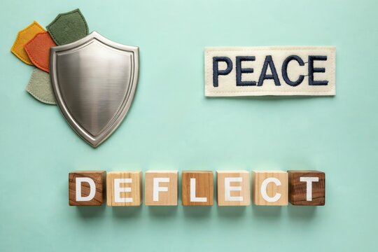 Shield protecting against negative influences, promoting peace and deflection of harm