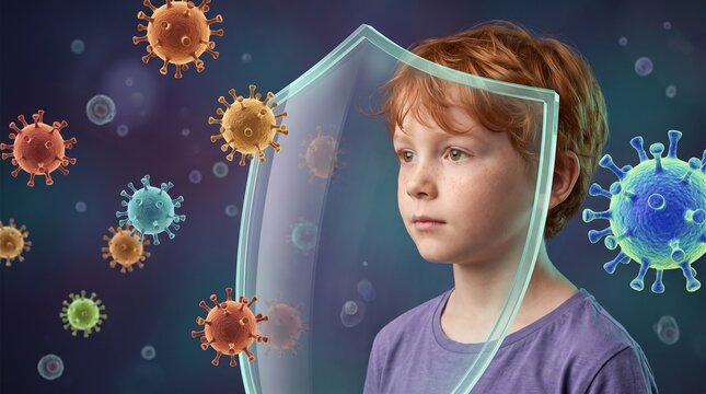 Immunology: Child protected from seasonal influenza viruses by transparent immune shield