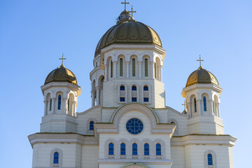 Obraz premium National Cathedral (People's Salvation Cathedral) exterior detail
