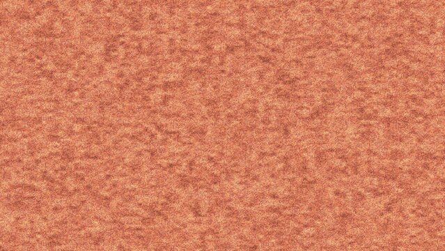 Terracotta orange textured fabric background with seamless warm melange wool pattern for fashion design