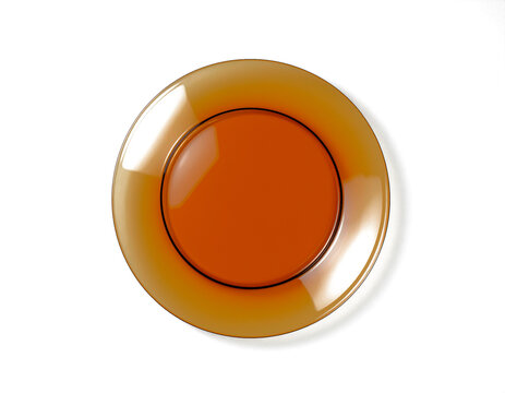 Prato duralex &acirc;mbar vidro temperado PNG fundo transparente