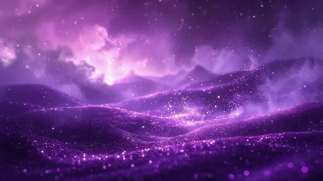Glitter surface loop sparkles shimmering gently reflections glowing softly elegant
