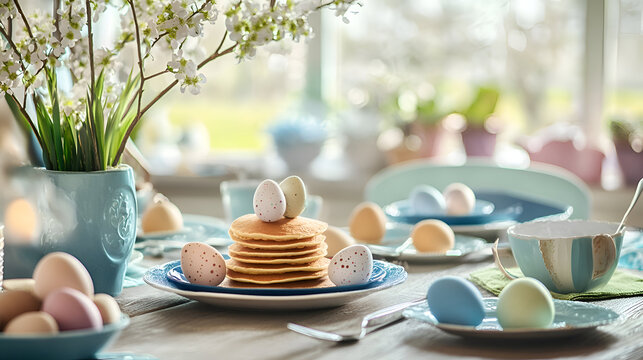 easter table setting