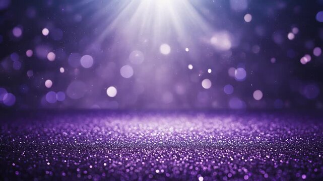 Glitter surface loop with sparkles shimmering gently and reflections glowing softly dreamy