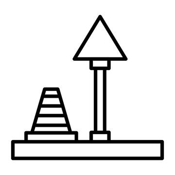 Road Construction Icon