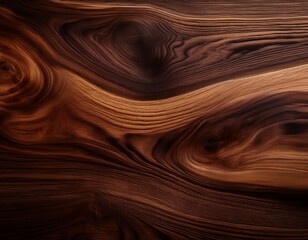 Fototapeta premium high detail close up of dark wooden surface with rich grain texture and color variations perfect for interior design and custom furniture applications
