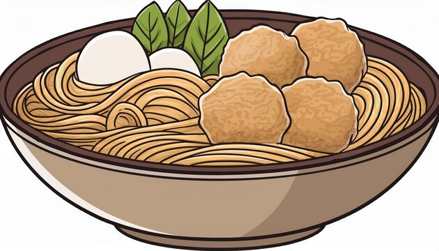 bakso meatball noodle logo
