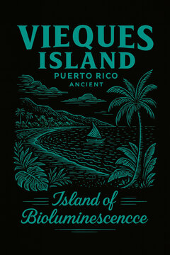 Experience the enchantment of Vieques Island, Puerto Rico, a captivating locale renowned for its ancient allure and the mesmerizing spectacle of bioluminescence illuminating its pristine waters
