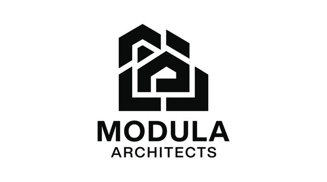 Modern Architectural Logo Design for Modula Architects.