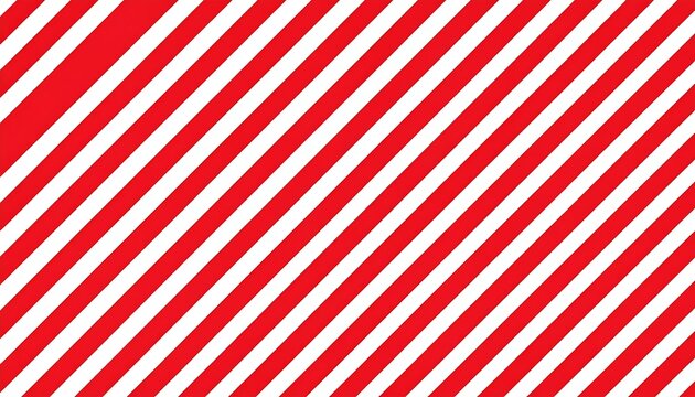 Red and White Diagonal Striped Pattern Background.