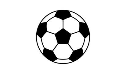 Fototapeta premium Traditional Soccer Football Vector Illustration with Removable Layered EPS10 Design for Sports Equipment and Commercial Graphics