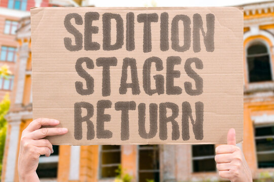 "Sedition Stages Return" Track the cyclical nature of speech restrictions. CYCLICAL. SPEECH. RESTRICTION. HISTORY. PATTERN.