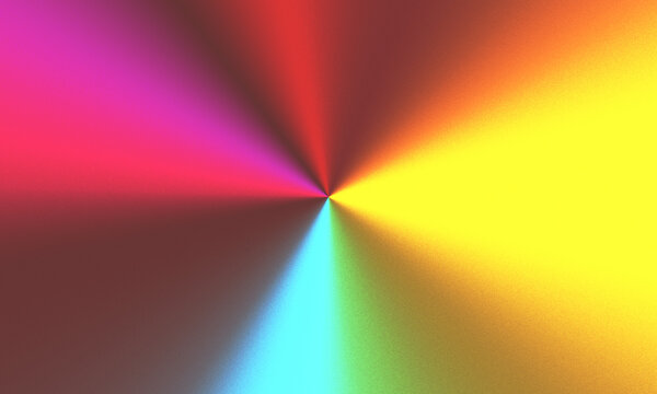 Abstract light rays in vibrant colors