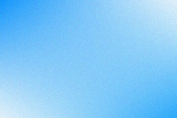 Naklejka premium Abstract Sky Blue Blurred Gradient Background with Fine Grain Texture