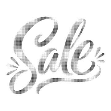 Sale word handwritten script lettering calligraphy design with lettering calligraphy handwritten